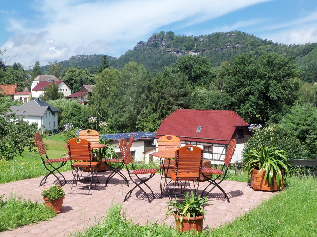 Ferienpension Gabriele 15 Kurort Gohrisch Esterno foto